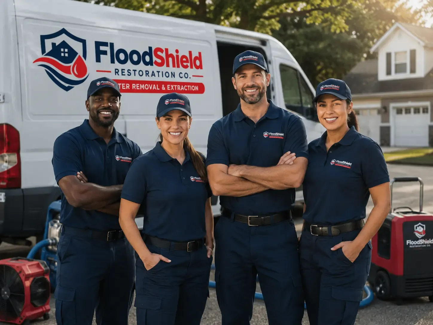 Flood Damage Restoration company in Le Claire, IA